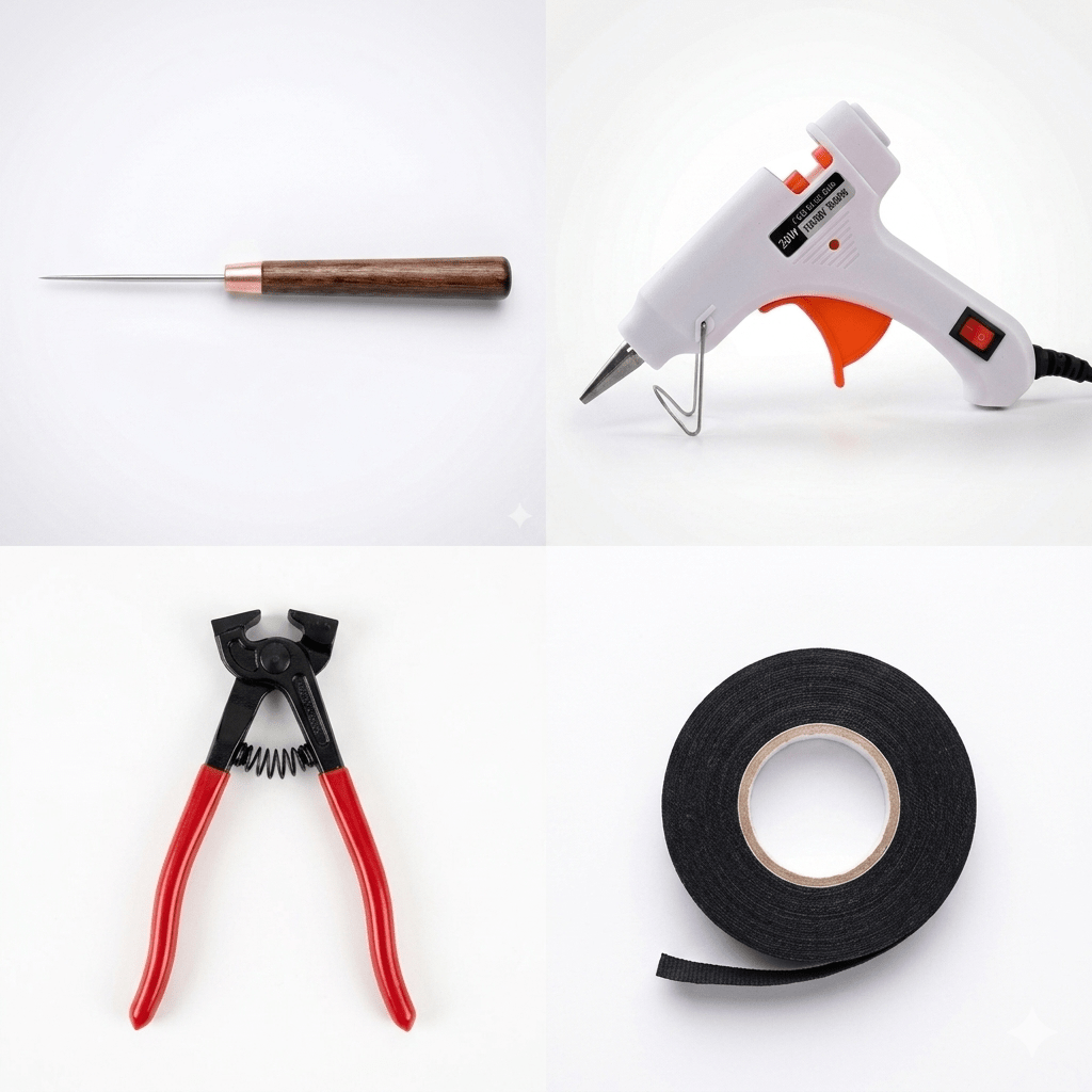 Pack accessoires de pose complet pour kit ciel étoilé voiture
